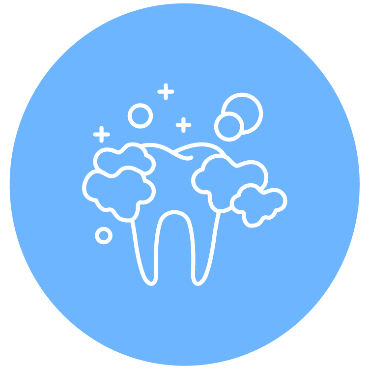 Zahnreinigung-Icon